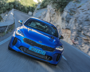Kia Stinger blue dynamic  (10)